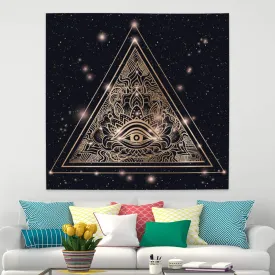 All Seeing Eye Tapestry
