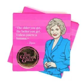 Golden Girls Napkins for Parties & Luncheons (16-Pack)