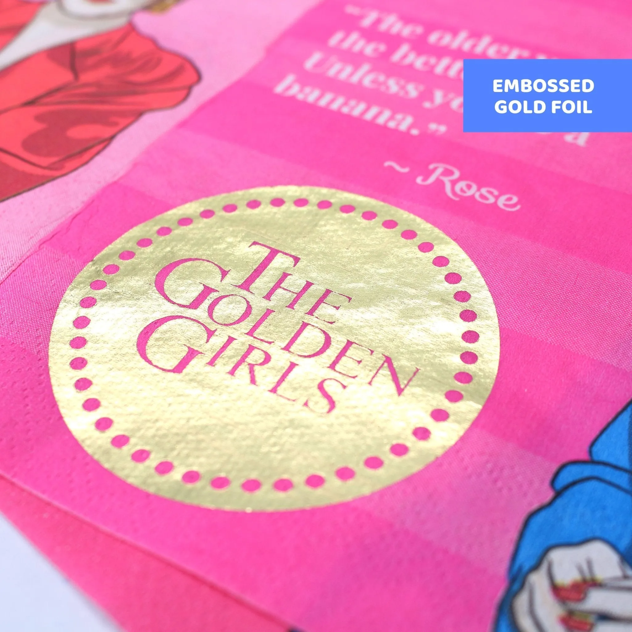 Golden Girls Napkins for Parties & Luncheons (16-Pack)