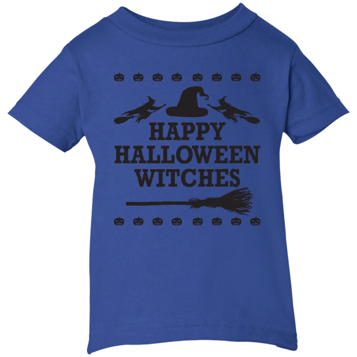 Happy Halloween Witches T-Shirt Halloween Clothing (Infants)