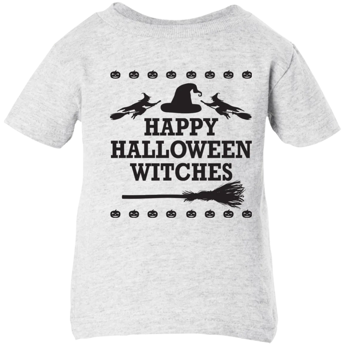 Happy Halloween Witches T-Shirt Halloween Clothing (Infants)