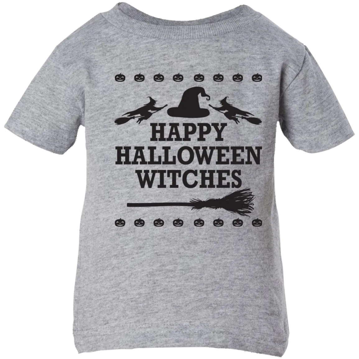 Happy Halloween Witches T-Shirt Halloween Clothing (Infants)
