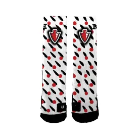 Peter's Township Girls Lacrosse Dots Socks