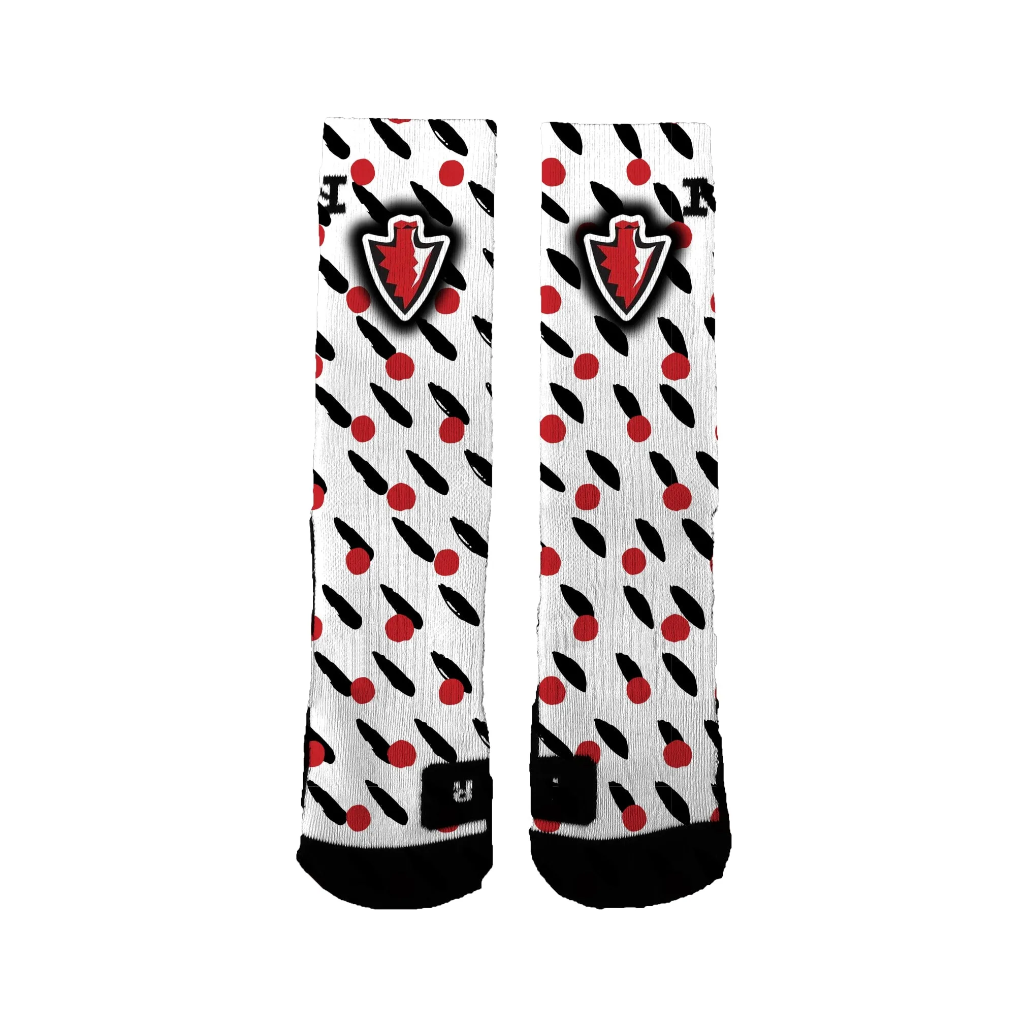 Peter's Township Girls Lacrosse Dots Socks