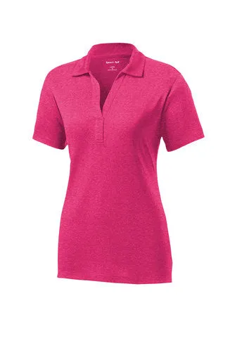 Sport-Tek Ladies Heather Contender Polo