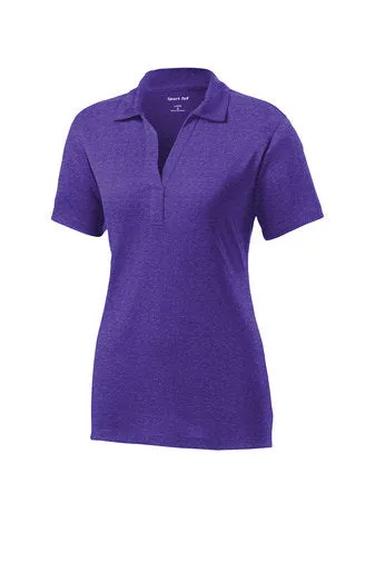 Sport-Tek Ladies Heather Contender Polo