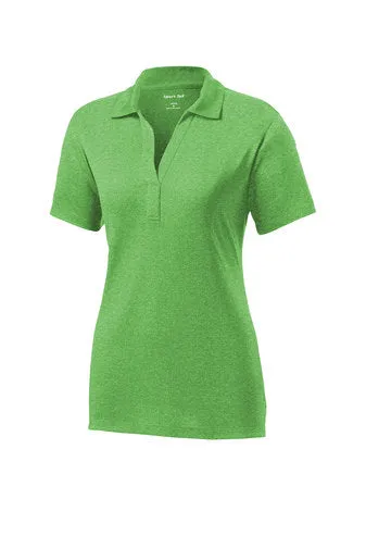 Sport-Tek Ladies Heather Contender Polo