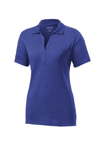 Sport-Tek Ladies Heather Contender Polo
