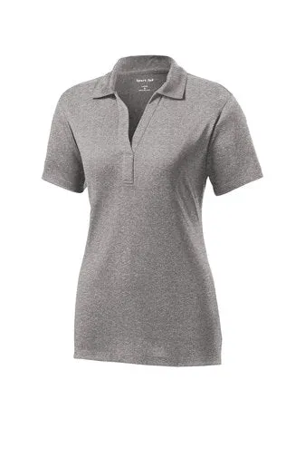 Sport-Tek Ladies Heather Contender Polo