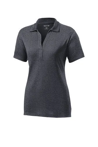Sport-Tek Ladies Heather Contender Polo