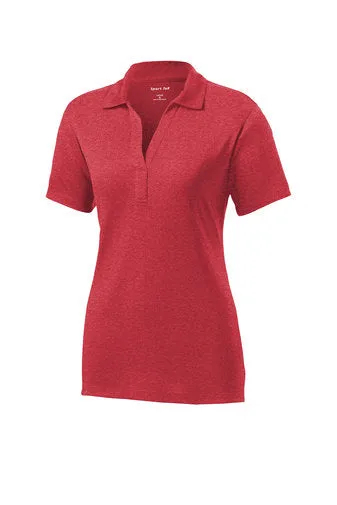 Sport-Tek Ladies Heather Contender Polo
