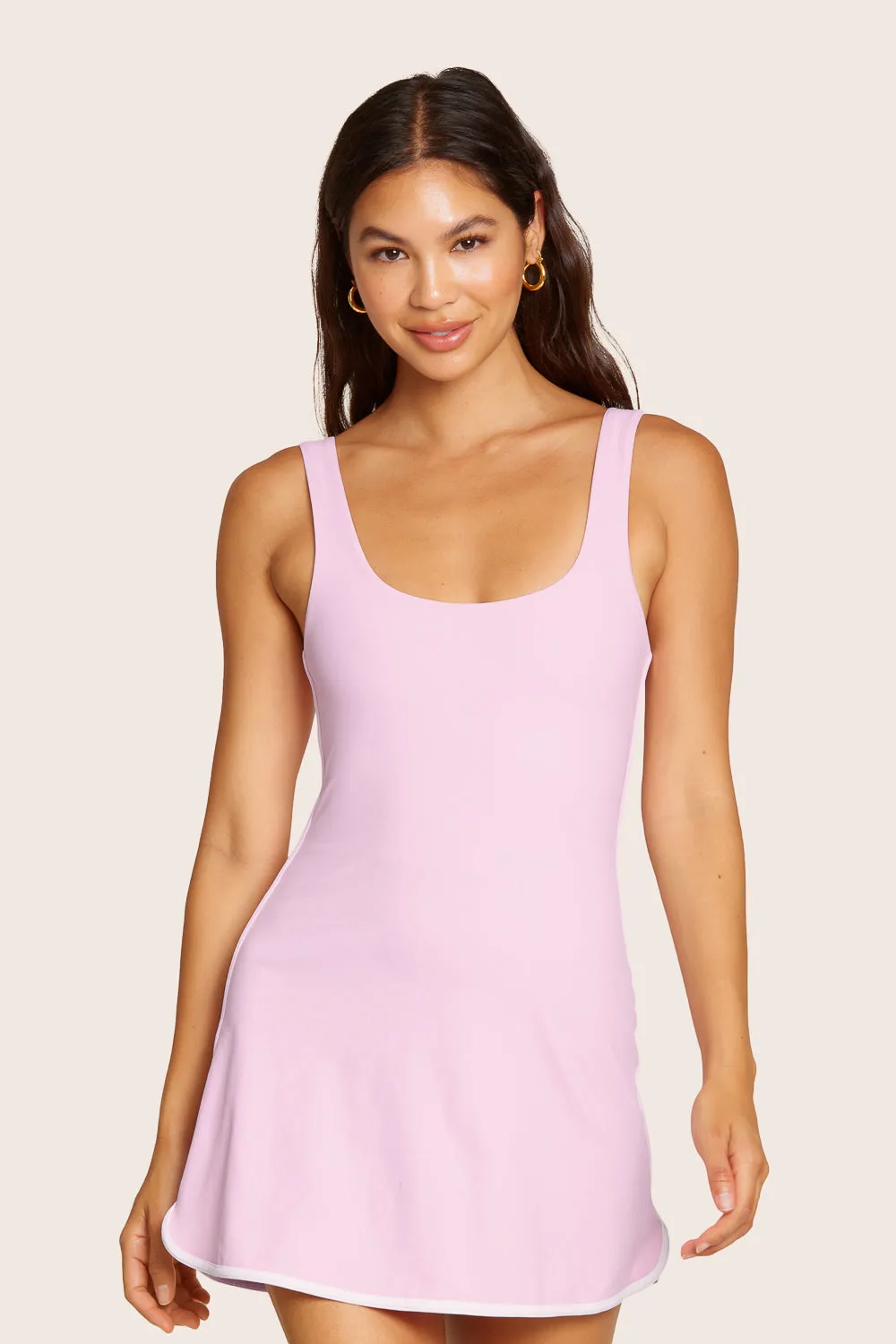 SPORTBODY® STRIPE DRESS - PRIMROSE